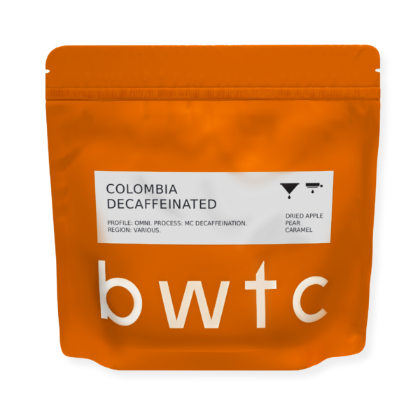 Кава в зернах Colombia Decaffeinated